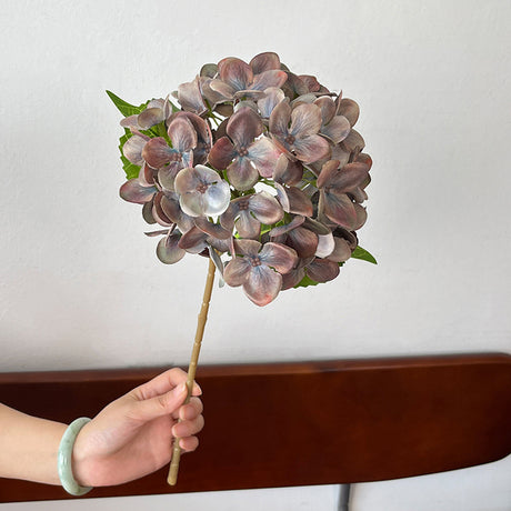 54-Petal Artificial Hydrangea Bouquet details