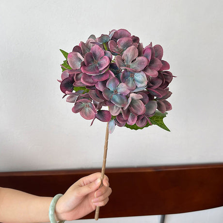 54-Petal Artificial Hydrangea Bouquet details