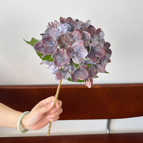 54-Petal Artificial Hydrangea Bouquet details