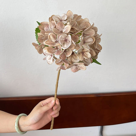 54-Petal Artificial Hydrangea Bouquet details