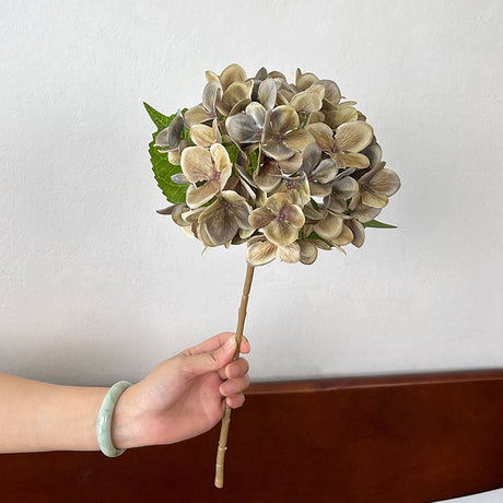 54-Petal Artificial Hydrangea Bouquet details