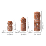 Abstract Figure Set With Size Markings