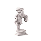 Abstract Kissing Couple Resin Sculpture