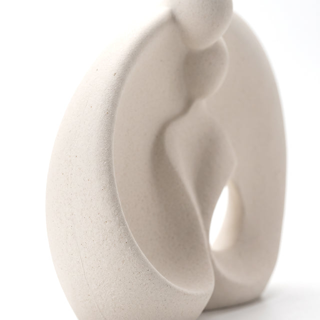 Abstract Sculpture Side View Detail