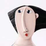 Abstract Woman Face Close Up Detail