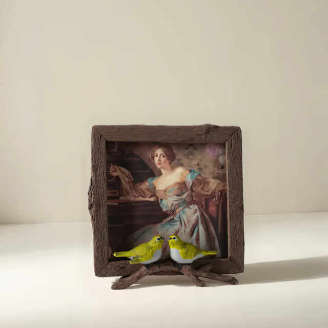 American-vintage-resin-bird-themed-picture-frame-0609