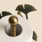 Antique Brass Top Finial Close Up