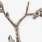 Tree Branch Jewelry Stand with Bird Accents, Zinc Alloy Ring Holder Dish