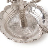 Tree Branch Jewelry Stand with Bird Accents, Zinc Alloy Ring Holder Dish