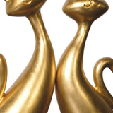 Brushed Gold Cat Surface Texture