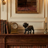 Matte Black French Bulldog Statue, Resin Dog Sculpture & Animal Figurine — Housewarming Gift for Dog Lovers, Shelf, Mantel & Desk Decor
