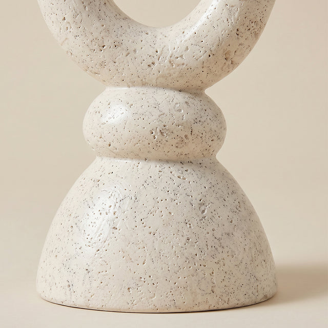 Candle Holder Base And Waist Detail