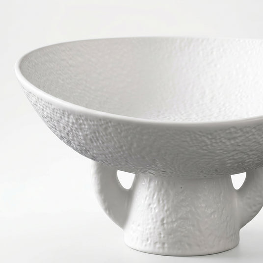 Ceramic Bowl Surface And Base Detail