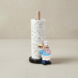 Chef figurine paper towel holder