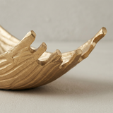 Closeup jagged splash bowl rim detail