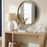 Coral Shell Set On Woven Console