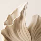 Curved vase closeup shot
