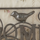 Dark Bronze Bird Figurine Close Up