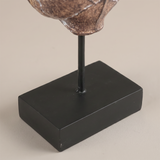 Decor sculpture with black base

