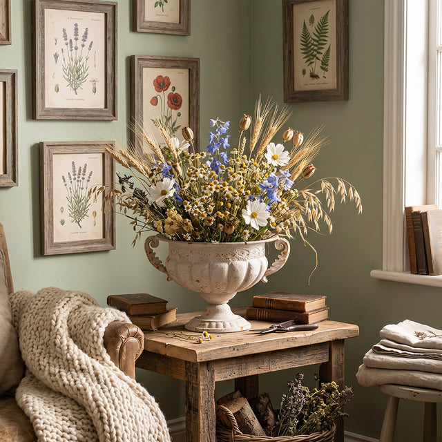 Decor vase inside home
