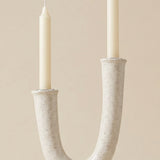 Dual Candle Sockets Close Up View