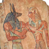 Egyptian Relief Texture And Paint Detail