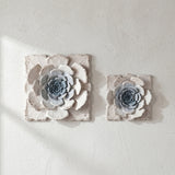 Floral 3d wall art set
