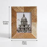 Frame with size dimension mark
