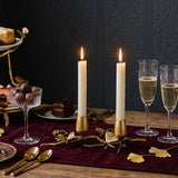 Ginkgo Candle Holder With Champagne