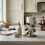 Ginkgo Holder On White Marble Counter