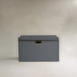 Gray Foldable PP Storage Bins Washable Organizer Box with Lid 0905262