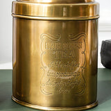 Hand Made Brass Carved Storage Jars Set Details 2 081336