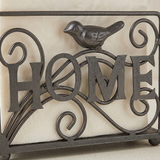 Home Lettering And Scrollwork Close Up