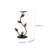 Leaf Vine Candlestick With Size Markings