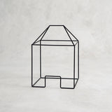 M black wire house ornament
