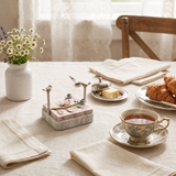 Marble Rose Napkin Holder With Chamomile Tea