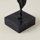 Marble square base sculpture bottom view