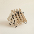Matte Black Bird Metal Napkin Holder