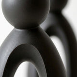 Matte Black Surface Texture Close Up
