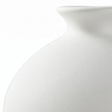 Matte White Vase Surface Close Up