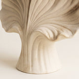 Matte ceramic vase view
