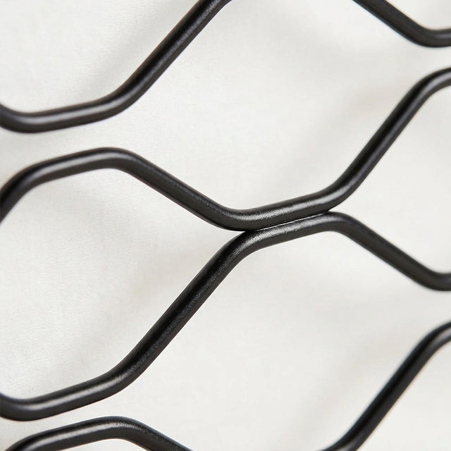 Metal Wire Intersection Close Up