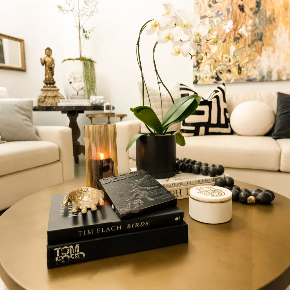 Minimalist Faux Metal-Look Book Sculpture Vintage Book Stack Decor On The Decorative Book 090927