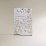 Minimalist Faux Metal-Look Book Sculpture Vintage Book Stack Decor White 090927