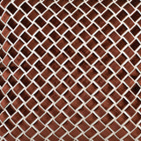 Modern Luxury Minimalist Hand-Woven Orange-Brown Cushion Pillow Detail