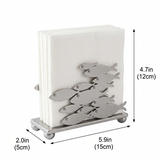 Napkin holder size dimension graph
