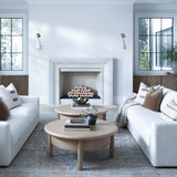 Natural Quartered Fir Wood Log Decorative Ornament Set of 12 Inside The White Fireplace 090513