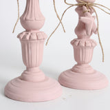 Pink Candle Holder Base Detail