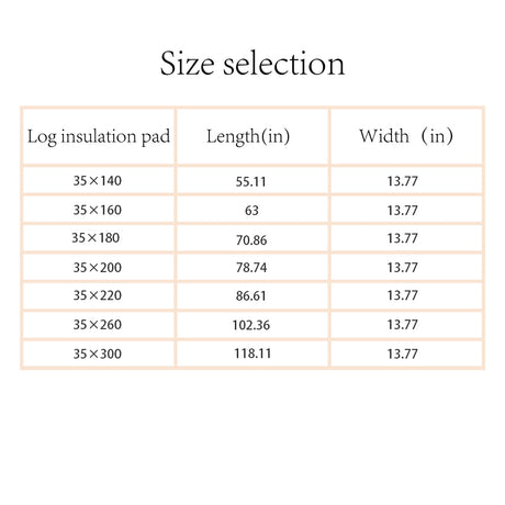 Plush Embroidered Green Christmas Tree Table Runner Size Chart 081446
