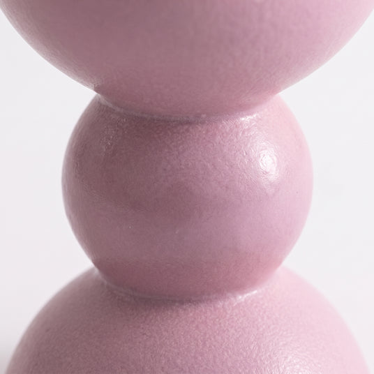 Purple Candle Holder Waist Close Up